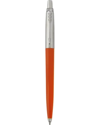 Set 50 pixuri personalizate Parker Jotter Reciclat, orange, cerneala scriere neagra