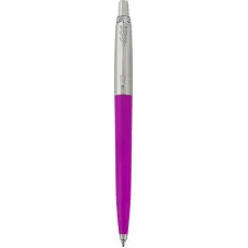 Set 50 pixuri personalizate Parker Jotter Reciclat, magenta, cerneala scriere neagra