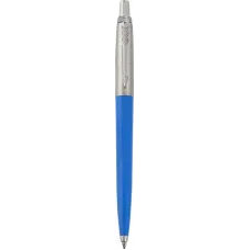 Set 50 pixuri personalizate Parker Jotter Reciclat, albastru process, cerneala scriere neagra