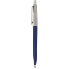 Set 50 pixuri personalizate Parker Jotter Reciclat, albastru navy, cerneala scriere neagra