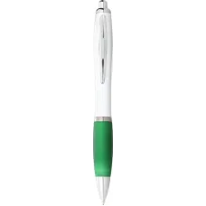 Set 100 pixuri Nash personalizate, plastic, corp alb si grip verde