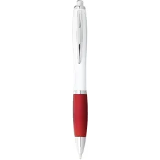 Set 100 pixuri Nash personalizate, plastic, corp alb si grip rosu
