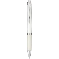 Set 100 pixuri Nash personalizate, plastic, corp si grip alb transparent