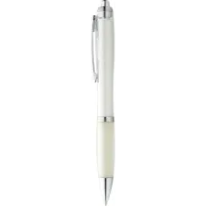 Set 100 pixuri Nash personalizate, plastic, corp si grip alb transparent