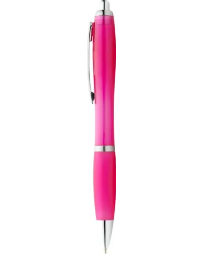 Set 100 pixuri Nash personalizate, plastic, corp si grip roz